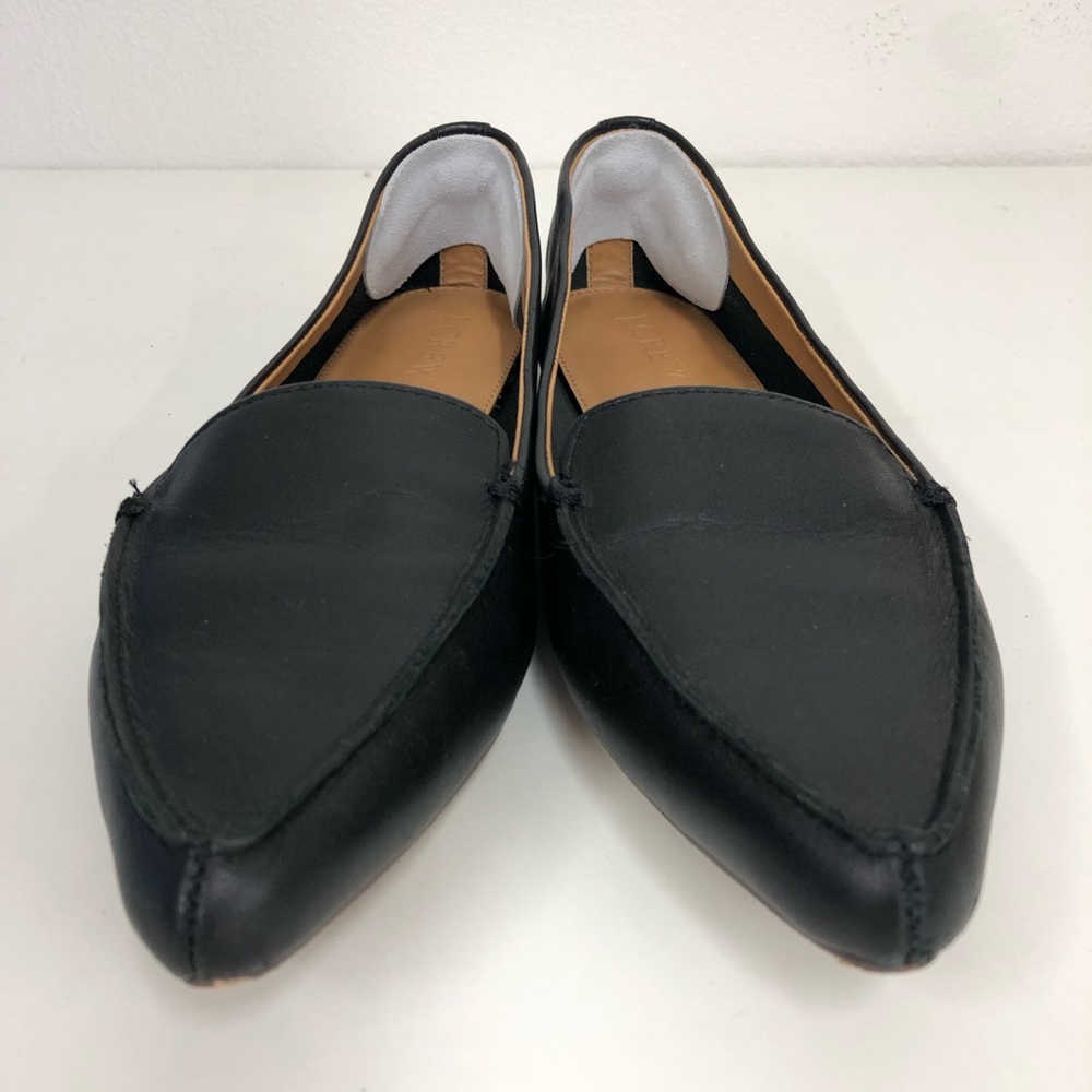 JCrew Factory Edie Leather Loafers
